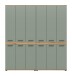 Badezimmer-Set >Blake< in Artisan Eiche Nachbildung/Salbei - 180x191x31 (BxHxT)