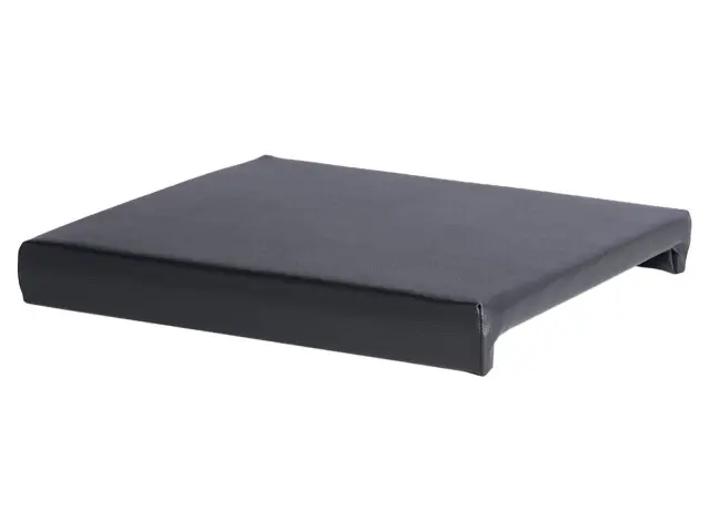 Sitzkissen in Schwarz - 46x6x42cm (BxHxT)
