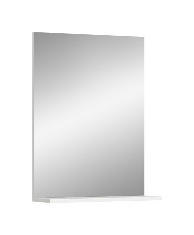 Spiegel >Scout< in Weiß/Spiegelglas - 60x79x18cm (BxHxT)