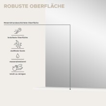 Spiegel >Scout< in Weiß/Spiegelglas - 60x79x18cm (BxHxT)