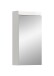 Badezimmerspiegelschrank >Scout< in Weiß/Spiegelglas - 40x79x18cm (BxHxT)
