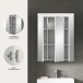Badezimmerspiegelschrank >Scout< in Weiß/Spiegelglas - 60x79x18cm (BxHxT)
