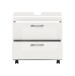 Waschbeckenunterschrank >Scout< in Weiß/Weiß hochglanz - 60x60x34cm (BxHxT)