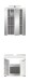Badezimmer-Set >Scout< in Weiß/Weiß hochglanz - 60x191x34cm (BxHxT)