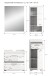 Badezimmer-Set >Scout< in Weiß/Weiß hochglanz - 112x191x34cm (BxHxT)