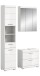 Badezimmer-Set >Scout< in Weiß/Weiß hochglanz - 112x191x34cm (BxHxT)
