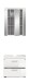 Badezimmer-Set >Scout< in Weiß/Weiß hochglanz - 60x191x34cm (BxHxT)