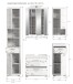 Badezimmer-Set >Scout< in Weiß/Weiß hochglanz - 164x191x34cm (BxHxT)