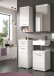 Badezimmer-Set >Scout< in Weiß/Weiß hochglanz - 92x191x34cm (BxHxT)