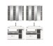 Badezimmer-Set >Scout< in Weiß/Weiß hochglanz - 175x191x50cm (BxHxT)