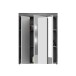 Badezimmer-Set >Scout< in Rauchsilber/Weiß hochglanz - 60x191x34cm (BxHxT)