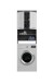 Badezimmer-Set >Scout< in Rauchsilber/Weiß hochglanz - 190x191x34cm (BxHxT)