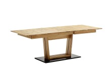 Kulissen-Esstisch >Morena< ausziehbar auf 210cm, in Ast-/Balkeneiche - 160/210x77x90 (BxHxT)