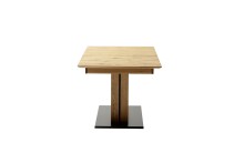 Kulissen-Esstisch >Morena< ausziehbar auf 210cm, in Ast-/Balkeneiche - 160/210x77x90 (BxHxT)