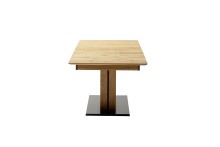Kulissen-Esstisch >Morena< ausziehbar auf 210cm, in Ast-/Balkeneiche - 160/210x77x90 (BxHxT)