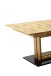 Kulissen-Esstisch >Morena< ausziehbar auf 230cm, in Ast-/Balkeneiche - 180/230x77x90 (BxHxT)