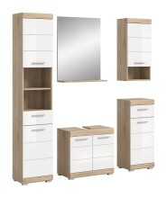 Badezimmer-Set >Lambada< in Eiche Dekor /...