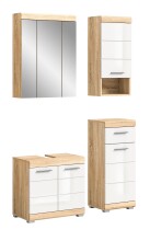 Badezimmer-Set >Lambada< in Eiche Dekor /...