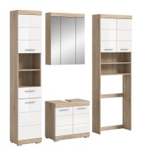 Badezimmer-Set >Lambada< in Eiche Dekor /...