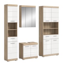 Badezimmer-Set >Lambada< in Eiche Dekor /...
