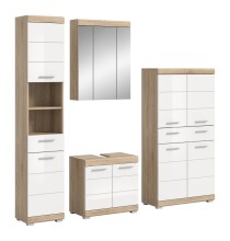 Badezimmer-Set >Lambada< in Eiche Dekor /...