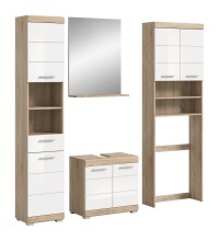 Badezimmer-Set >Lambada< in Eiche Dekor /...