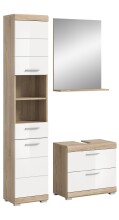 Badezimmer-Set >Lambada< in Eiche Dekor /...