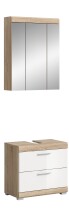Badezimmer-Set >Lambada< in Eiche Dekor /...