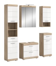 Badezimmer-Set >Lambada< in Eiche Dekor /...