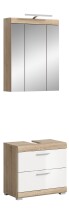 Badezimmer-Set >Lambada< in Eiche Dekor /...