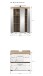 Badezimmer-Set >Lambada< in Eiche Dekor / Weiß - 60x191x34cm (BxHxT)