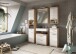 Badezimmer-Set >Lambada< in Eiche Dekor / Weiß - 60x191x34cm (BxHxT)