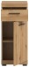 Hochschrank >Scout< in Artisan Eiche Nachbildung - 37x88x31cm (BxHxT)