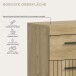 Hochschrank >Scout< in Artisan Eiche Nachbildung - 37x88x31cm (BxHxT)