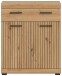 Hochschrank >Scout< in Artisan Eiche Nachbildung - 74x88x31cm (BxHxT)