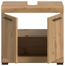 Waschbeckenunterschrank >Scout< in Artisan Eiche Nachbildung - 60x56x34 (BxHxT)