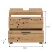 Waschbeckenunterschrank >Scout< in Artisan Eiche Nachbildung - 60x56x34 (BxHxT)