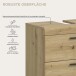 Waschbeckenunterschrank >Scout< in Artisan Eiche Nachbildung - 60x56x34 (BxHxT)