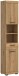 Hochschrank >Scout< in Artisan Eiche Nachbildung - 37x191x31cm (BxHxT)