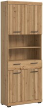Hochschrank >Scout< in Artisan Eiche Nachbildung -...