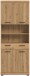 Hochschrank >Scout< in Artisan Eiche Nachbildung - 74x191x31cm (BxHxT)