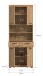 Hochschrank >Scout< in Artisan Eiche Nachbildung - 74x191x31cm (BxHxT)