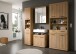 Hochschrank >Scout< in Artisan Eiche Nachbildung - 74x191x31cm (BxHxT)