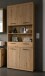Hochschrank >Scout< in Artisan Eiche Nachbildung - 74x191x31cm (BxHxT)