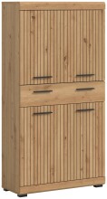 Midischrank >Scout< in Artisan Eiche Nachbildung -...
