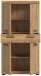 Midischrank >Scout< in Artisan Eiche Nachbildung - 74x141x31cm (BxHxT)