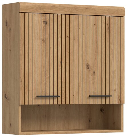 Hängeschrank >Scout< in Artisan Eiche Nachbildung - 74x79x24cm (BxHxT)