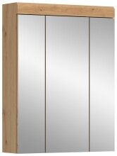 Badezimmerspiegelschrank >Scout< in Eiche Dekor /...