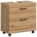 Waschbeckenunterschrank >Scout< in Artisan Eiche Nachbildung - 60x60x34 (BxHxT)