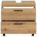 Waschbeckenunterschrank >Scout< in Artisan Eiche Nachbildung - 60x60x34 (BxHxT)